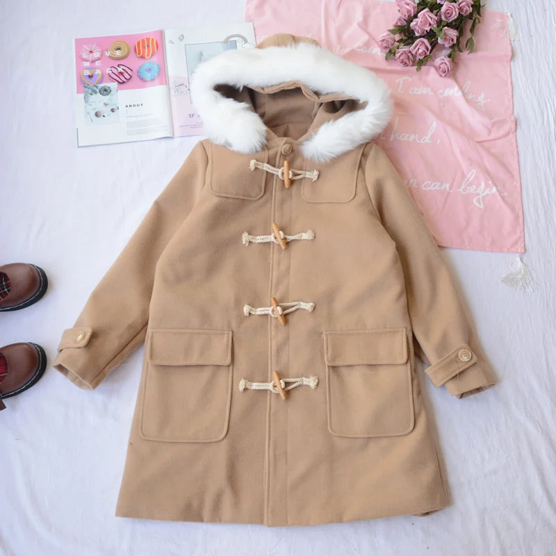 Cute woolen coat YV40957 Insulated Snow Jacket