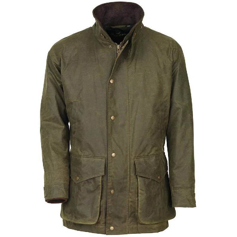 Laksen Enoch Waxed Coat Lightweight Utility Jacket