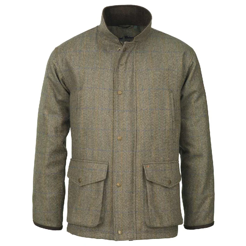 Laksen Laird Waterproof Tweed Chatsworth Coat W.CTX Fleece Lined Windbreaker