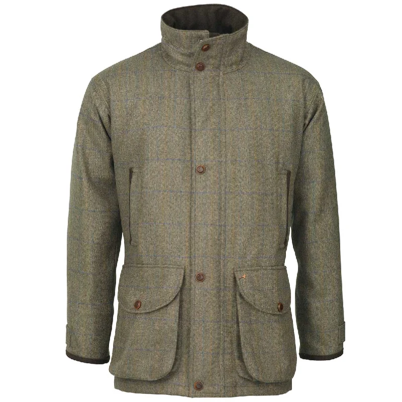 Laksen Laird Waterproof Tweed Wingfield Coat W.CTX Puff Sleeve Blazer