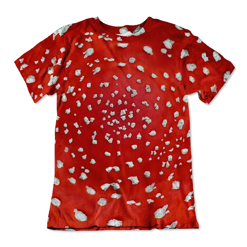 Amanita All Over Print Unisex Tee Terry Blend Velvet Blend Canvas Blend