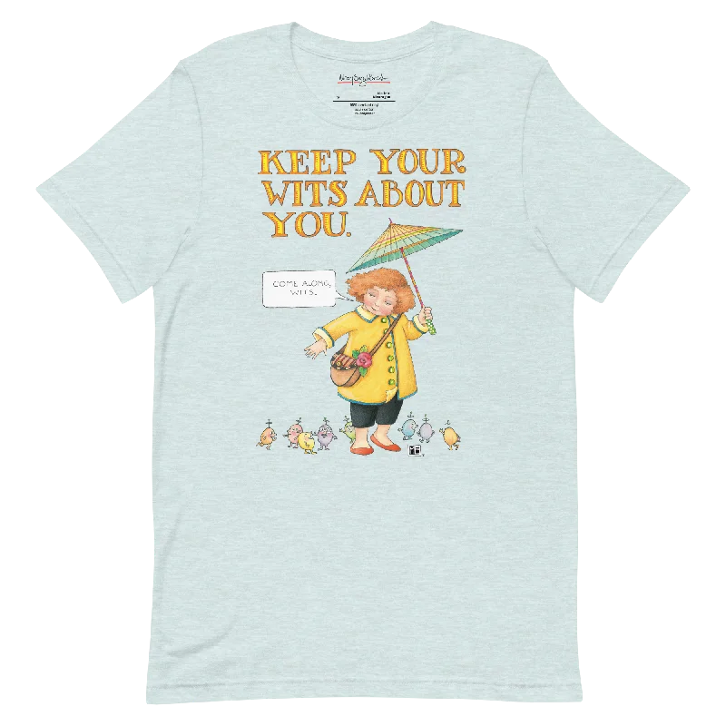 Keep Your Wits Unisex T-Shirt Boxy Fit Fitted Loose