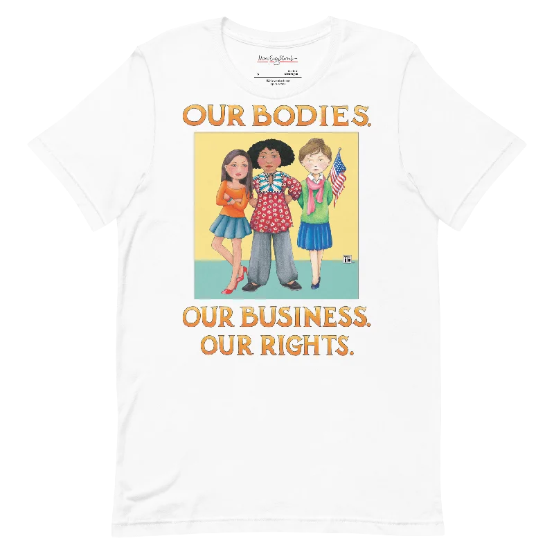 Our Rights Unisex T-Shirt Chenille Brocade Lace