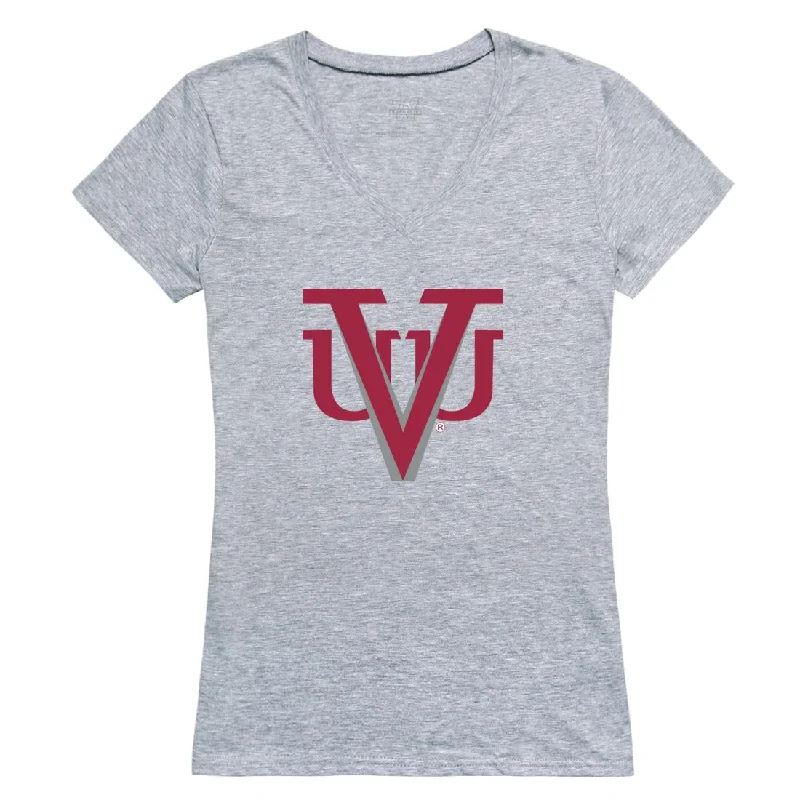 Virginia Union University Panthers Womens Seal T-Shirt Plaid T-Shirt Polka Dot Checkered