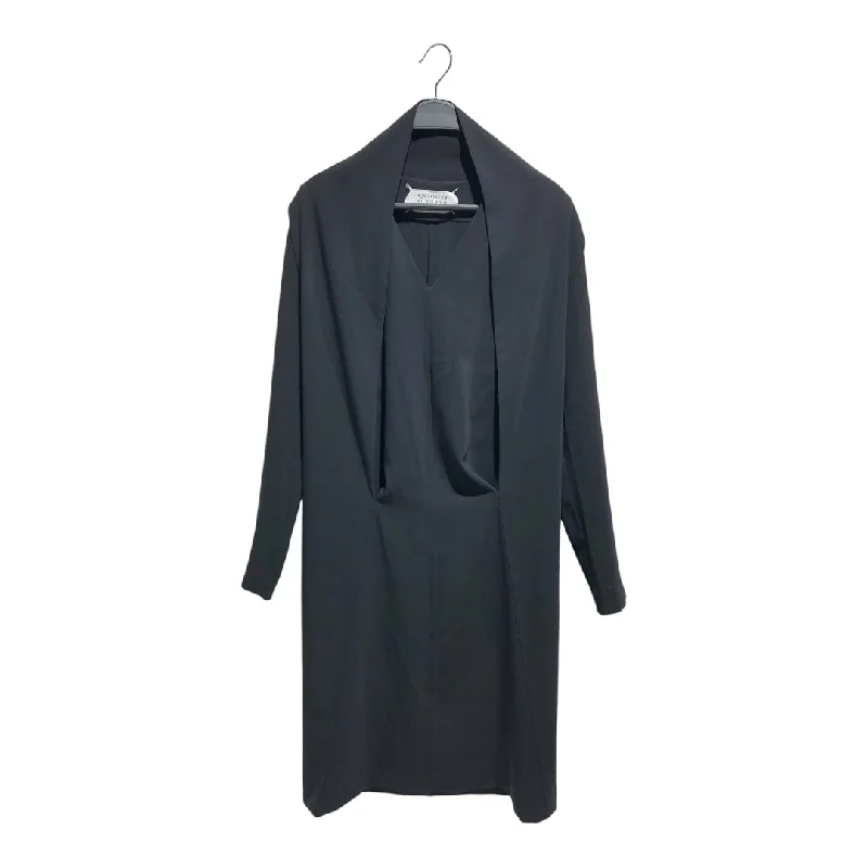 Maison Martin Margiela///SL Dress/38/Plain/Polyester/BLK//W [Designers] Mode/
