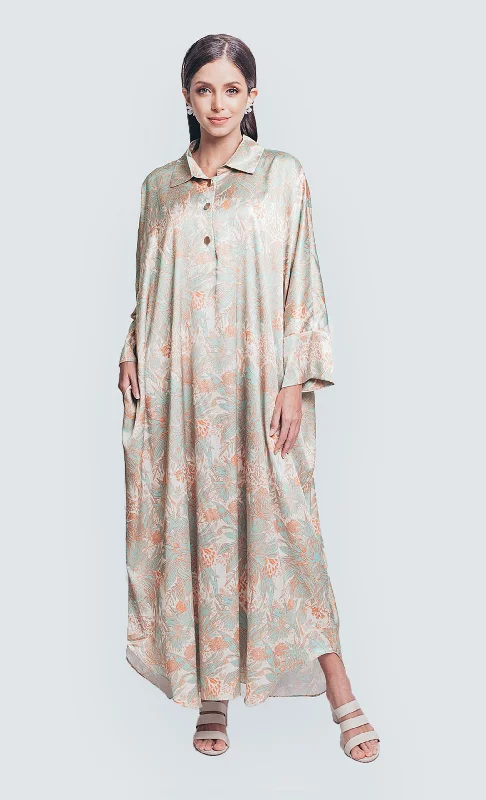 Charlotte Oversized Dress in Mint Green