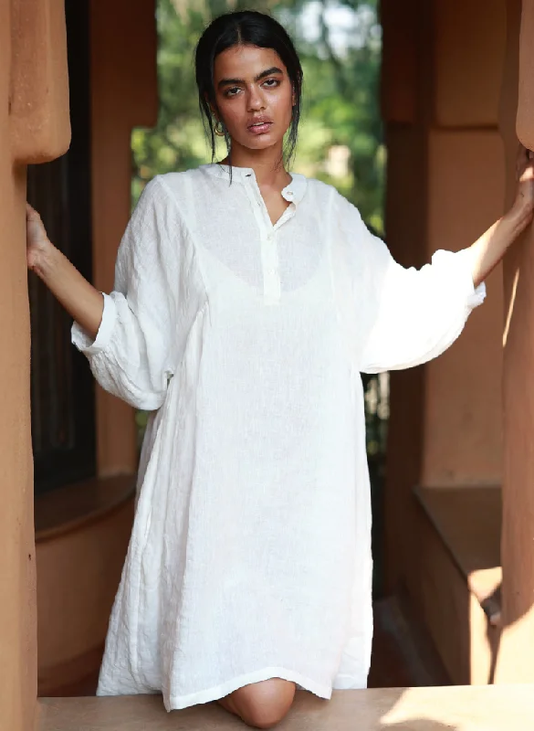 Classic Linen Dress
