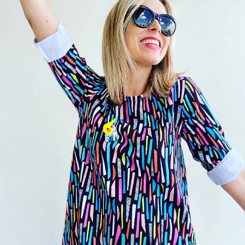 Funfetti Confetti Swing Dress