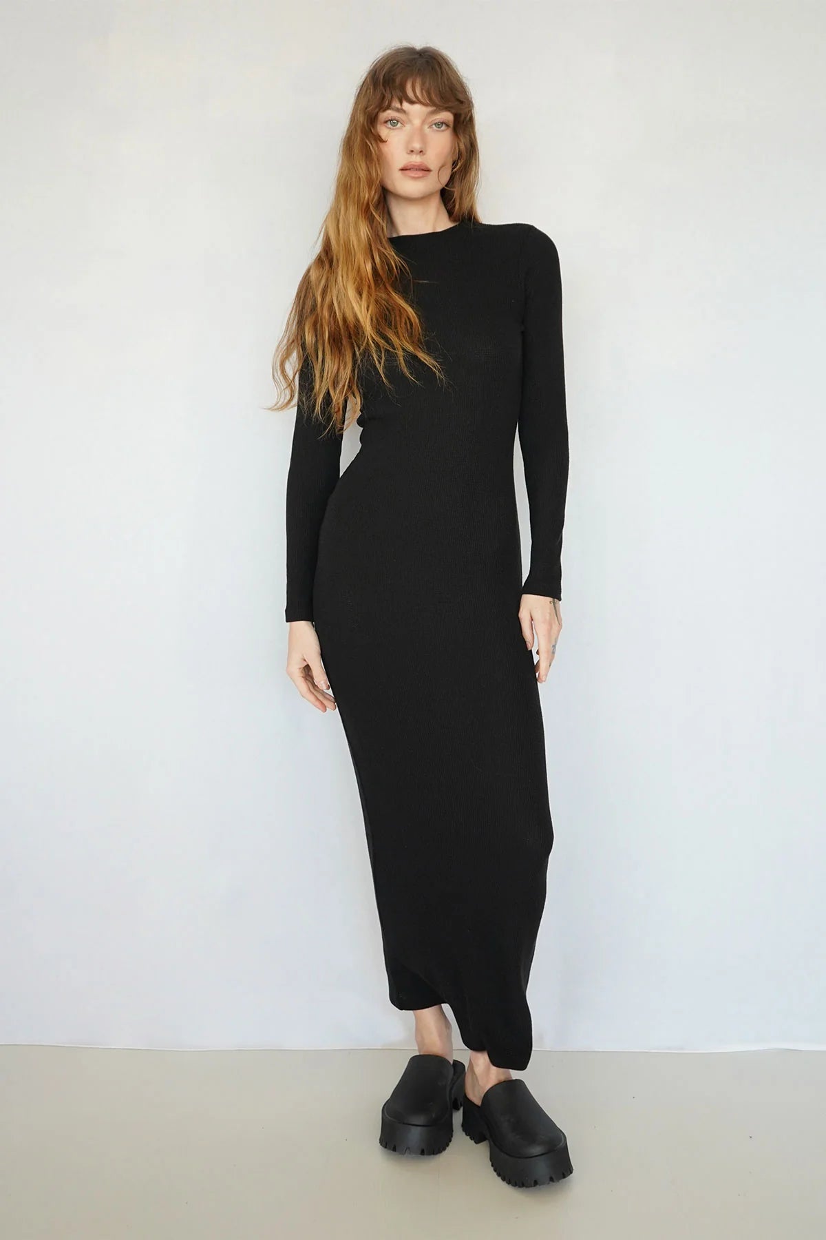 LNA Karlotta Waffle Dress