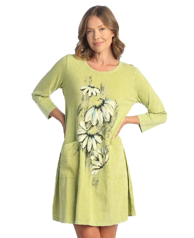 Lucy Mineral Washed Cotton Dress