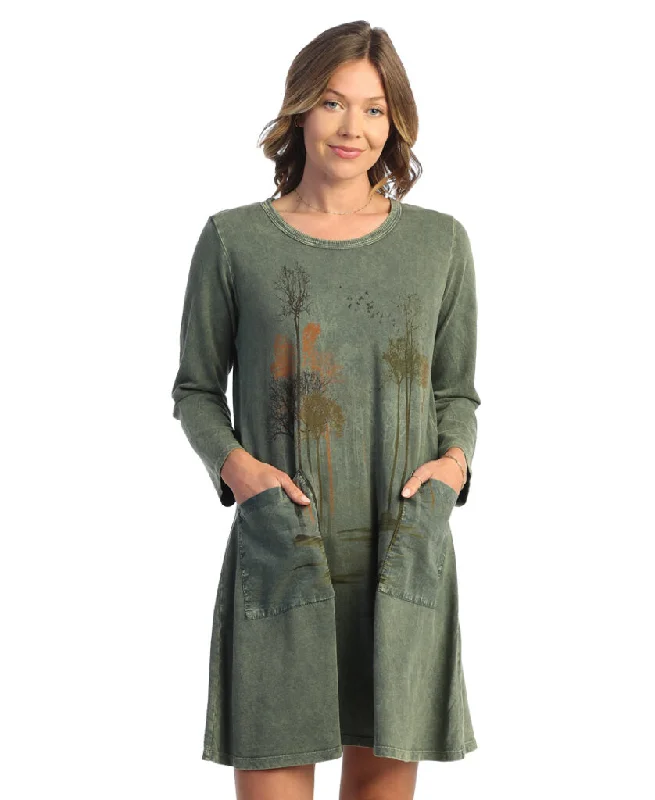 Madrona Mineral Washed Cotton Dress