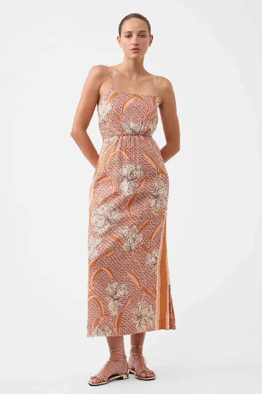 MARTINIQUE LINEN DRESS