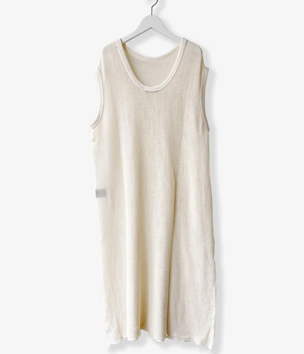 PHEENY/BASKET MESH N/S DRESS(IVORY)