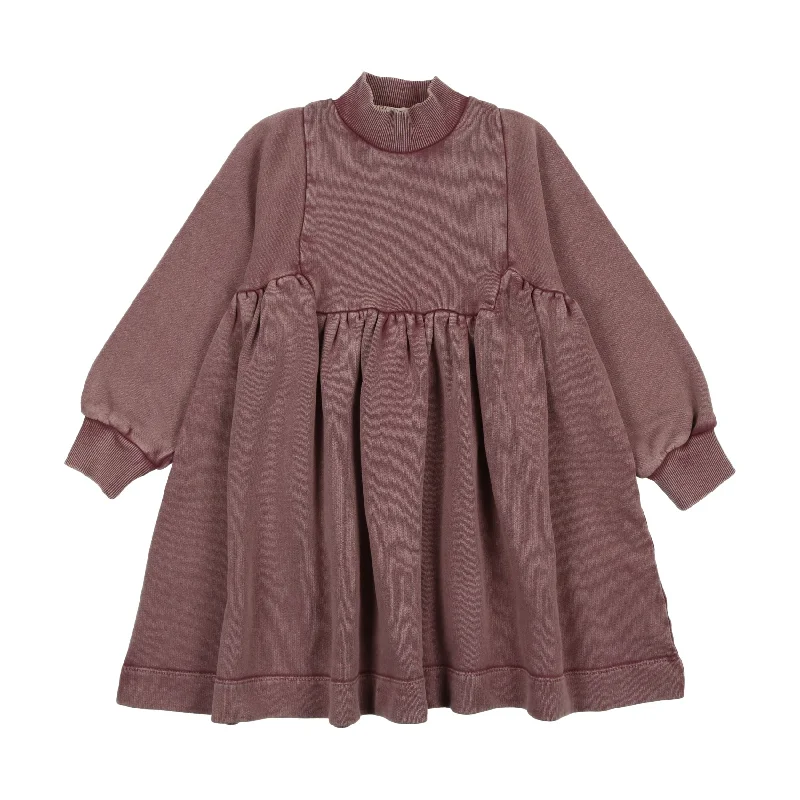 Purple Rib Dress