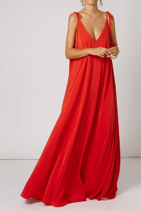 Tomato Red Pipi Dress · Iconics ·