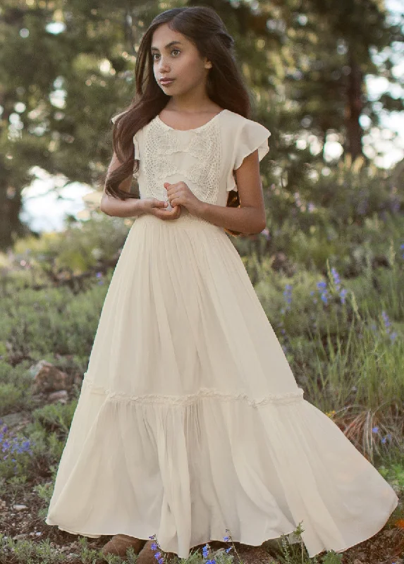 Viola Dress in Cream