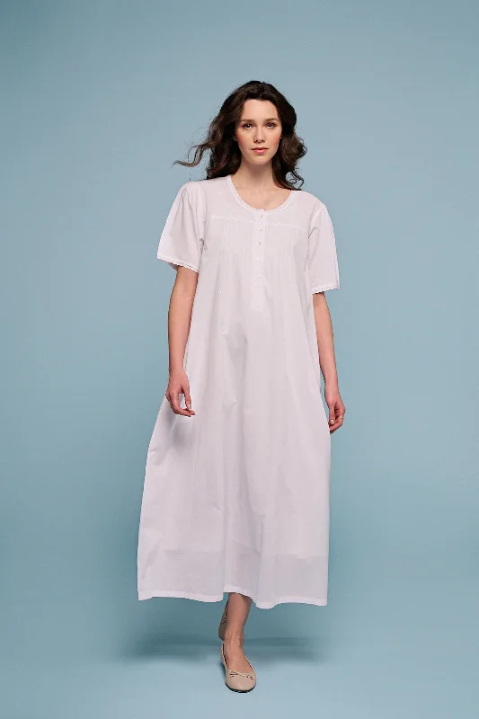 Nightdress Nerissa White Tunics Fall fleece