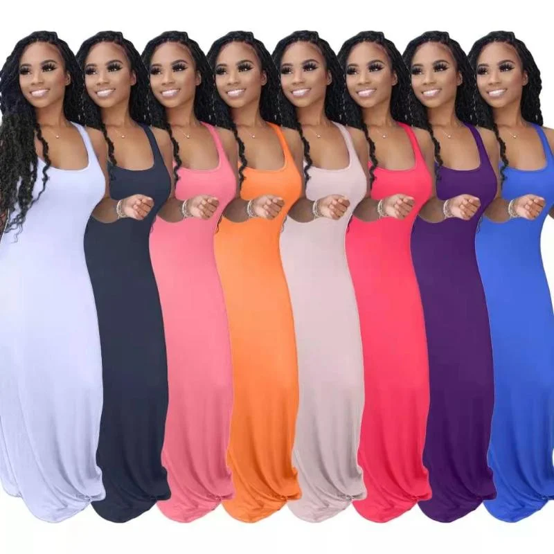 Wholesale women's sexy multicolor big swing dresses（CL8725） Turtleneck Neckline Stylish